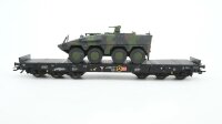 Märklin H0 48731 Flachwagen / Panzertransport mit "Boxer" DB