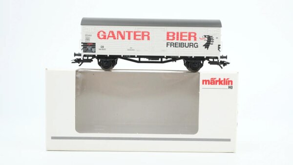 Märklin H0 46201 Bierwagen GANTER BIER (Kühlwagen) Tnfhs 38 der DB Insider Jahreswagen 2004