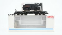Märklin H0 4866 Schwerlast-Flachwagen (KAELBLE...
