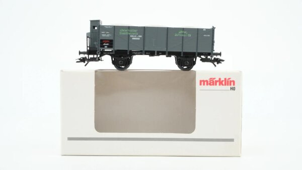 Märklin H0 46037 Offener Güterwagen mit Bremserhaus  Omk der DRG (Insider Jahreswagen 2001)