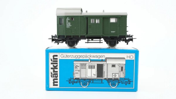 Märklin H0 4699 Güterzug-Gepäckwagen (Personalwagen)  Pwg der DB  DRG