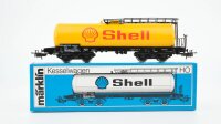 Märklin H0 4651 Mineralöl-Kesselwagen SHELL Einheitskesselwagen der DB