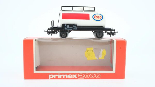 Primex H0 4581 Mineralöl-Kesselwagen ESSO Einheitskesselwagen DB