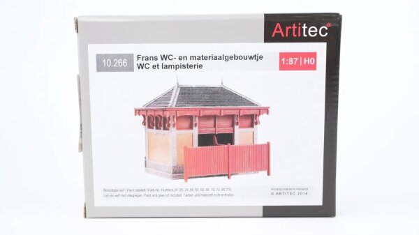 Artitec H0 10.266 Französisches Toilettenhäuschen