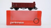 Primex H0 4547 Offener Güterwagen mit Bremserhaus...