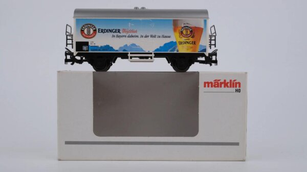 Märklin H0 44191 Bierwagen ERDINGER (Kühlwagen)  Ichqrs 377 der DB