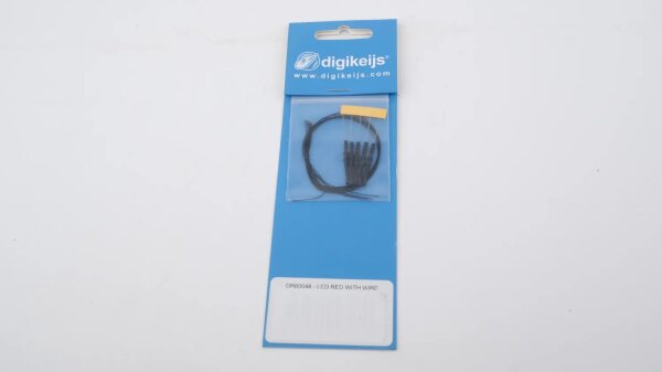 Digikeijs 561737 rote LED mit Kabel