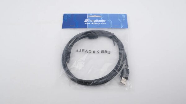 Digikeijs DR60871 USB Kabel 1 Meter schwarz