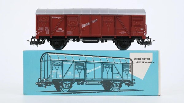 Märklin H0 4637 Gedeckter Güterwagen (Kühlwagen Bananen) Tnomehs 59 der DB