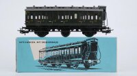 Märklin H0 4005 Reisezugwagen (dunkelgrüner Wagenkasten, 2.Kl.) B3pr07 / B2pr07 der DB