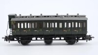Märklin H0 4005 Reisezugwagen (dunkelgrüner Wagenkasten, 2.Kl.) B3pr07 / B2pr07 der DB
