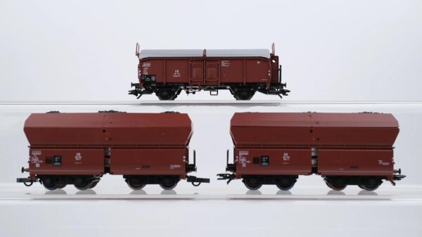 Märklin H0 Konvolut Selbstentladewagen Schiebedachwagen DB