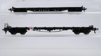 Fleischmann H0 Konvolut Autotransportwagen Rungenwagen DB