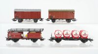 Märklin H0 Konvolut gedeckte Güterwagen...
