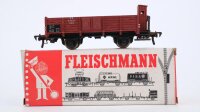 Fleischmann H0 5204 Hochbordwagen mit Bremserhaus DB