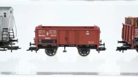 Fleischmann ua H0 Konvolut gedeckte Güterwagen 50 Jahre Fleischmann Hochbordwagen Niederbordwagen DB K.Bay.Sts.B.