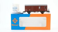 Roco H0 4372S Gedeckter Güterwagen Begleitwagen DB