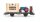 Märklin H0 46843 Flachwagen mit Überseekiste und Traktor  H 10 der DB