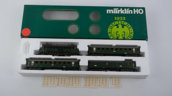 Märklin H0 2850 Schnellzug 1933 mit BR E04 DRG Wechselstrom