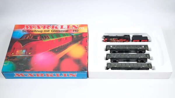 Märklin H0 3104 Schnellzug mit Gleisoval Wechselstrom