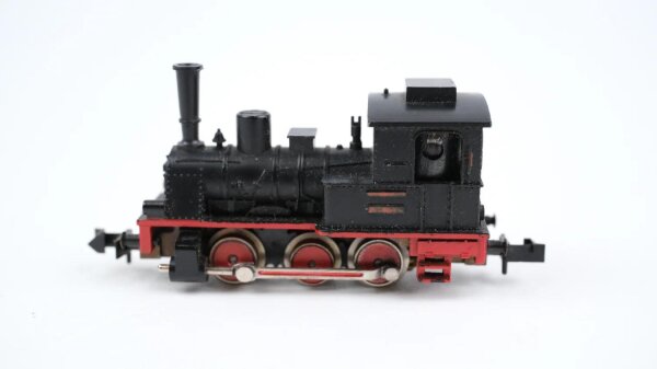 Minitrix N Dampflok klein schwarz