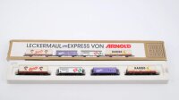 Arnold N 0219 Wagenset Leckermaul Express