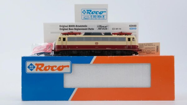 Roco H0 43448 E-Lok BR 114 487-2 DB Gleichstrom