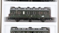 Roco H0 44056 Personenwagen Set Abteilwagen Postwagen DB