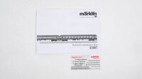 Märklin H0 43867 Schnellzugwagen-Set DB Wechselstrom