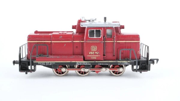 Fleischmann H0 1380 Diesellok BR V 60 151 DB Gleichstrom