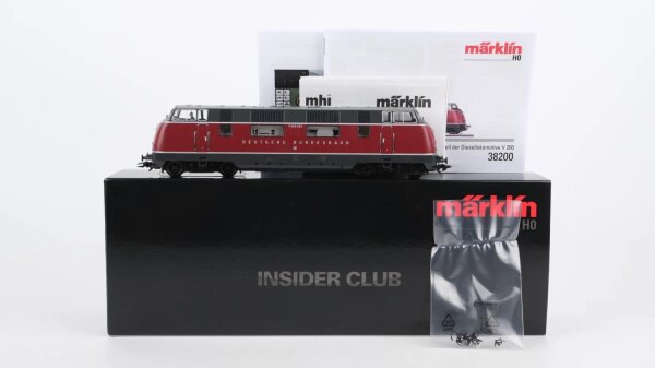 Märklin H0 38200 Diesellok BR V 200 002 DB Wechselstrom Digital Sound DCC mfx+