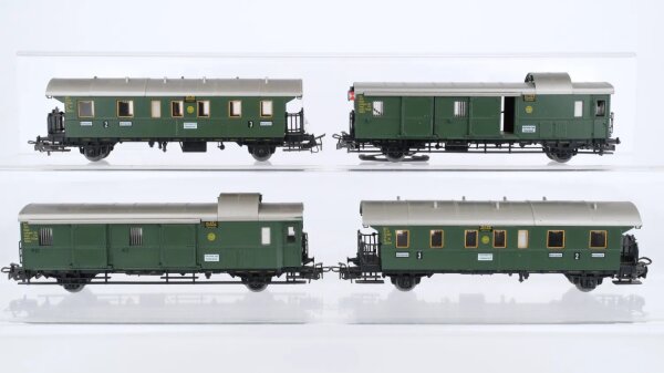 Märklin H0 Konvolut Donnerbüchsen 2./3. Kl. Gepäckwagen DR
