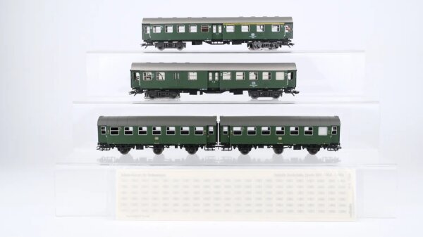 Märklin H0 Konvolut Umbauwagen Mitteleinstiegswagen 1./2. Kl. mit Gepäckabteil DB
