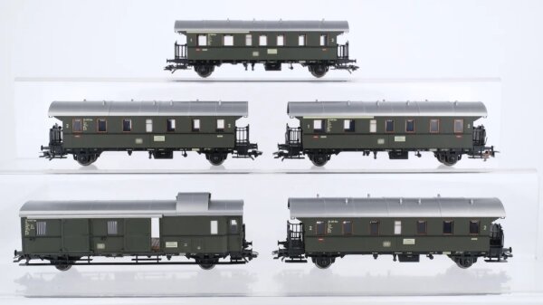 Märklin H0 Konvolut Donnerbüchsen 1./2. Kl. Gepäckwagen DB