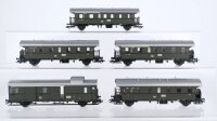 Märklin H0 Konvolut Donnerbüchsen 1./2. Kl. Gepäckwagen DB