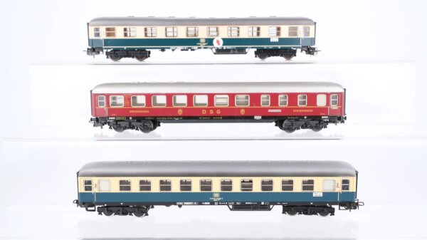Märklin H0 Konvolut Resiezugwagen 1./2. Kl. Speisewagen DSG Mitropa DB