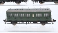Fleischmann H0 Konvolut Abteilwagen 1./2. Kl. Gepäckwagen DR ua