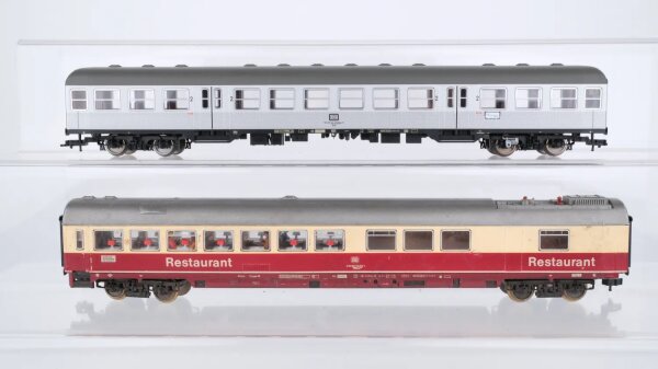 Fleischmann H0 Konvolut TEE-Speisewagen Silberling 2. Kl. DB