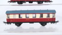 Unbekannt H0 Konvolut Umbauwagen 3. Kl. Gepäckwagen SNCF