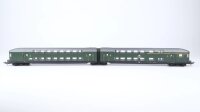 Lima H0 Konvolut Doppelstockwagen 2-teilig 1./2. Kl. DB