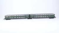 Lima H0 Konvolut Doppelstockwagen 2-teilig 1./2. Kl. DB