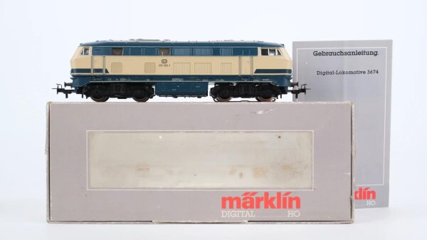 Märklin H0 3674 Diesellok BR 216 090-1 DB Wechselstrom Digital