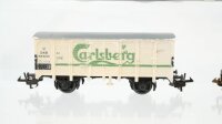 BTTB TT Konvolut gedeckte Güterwagen Carlsberg DSB