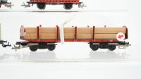 Unbekannt TT Konvolut Rungenwagen teilbeladen Containertragwagen Deutrans DR ua