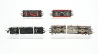 Unbekannt TT Konvolut Rungenwagen teilbeladen Containertragwagen Deutrans DR ua