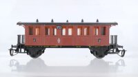 BTTB TT Konvolut Donnerbüchsen Umbauwagen 3. Kl. Gepäckwagen K.P.E.V.