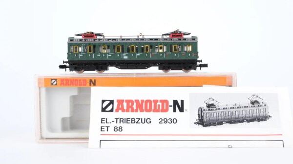 Arnold N 2930 E-Lok Triebwagen ET 88 Gleichstrom