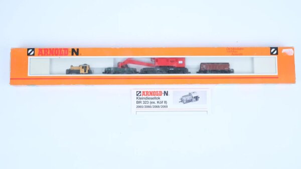 Arnold N 0135 Güterwagen-Set Bauzug Köf II Diehl