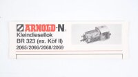 Arnold N 0135 Güterwagen-Set Bauzug Köf II Diehl