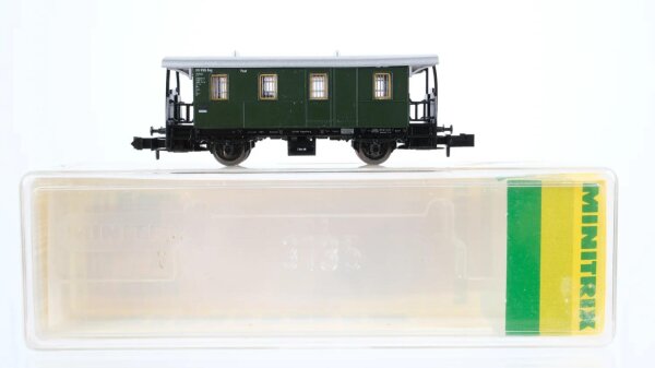 Minitrix N 13339 Lokalbahnwagen Post LPwPost DB